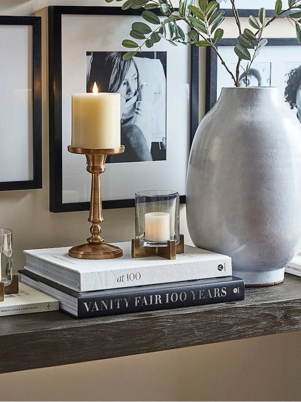 - Booker Pillar Holders  / Candle Holder | Pottery Barn ~ Set of 3